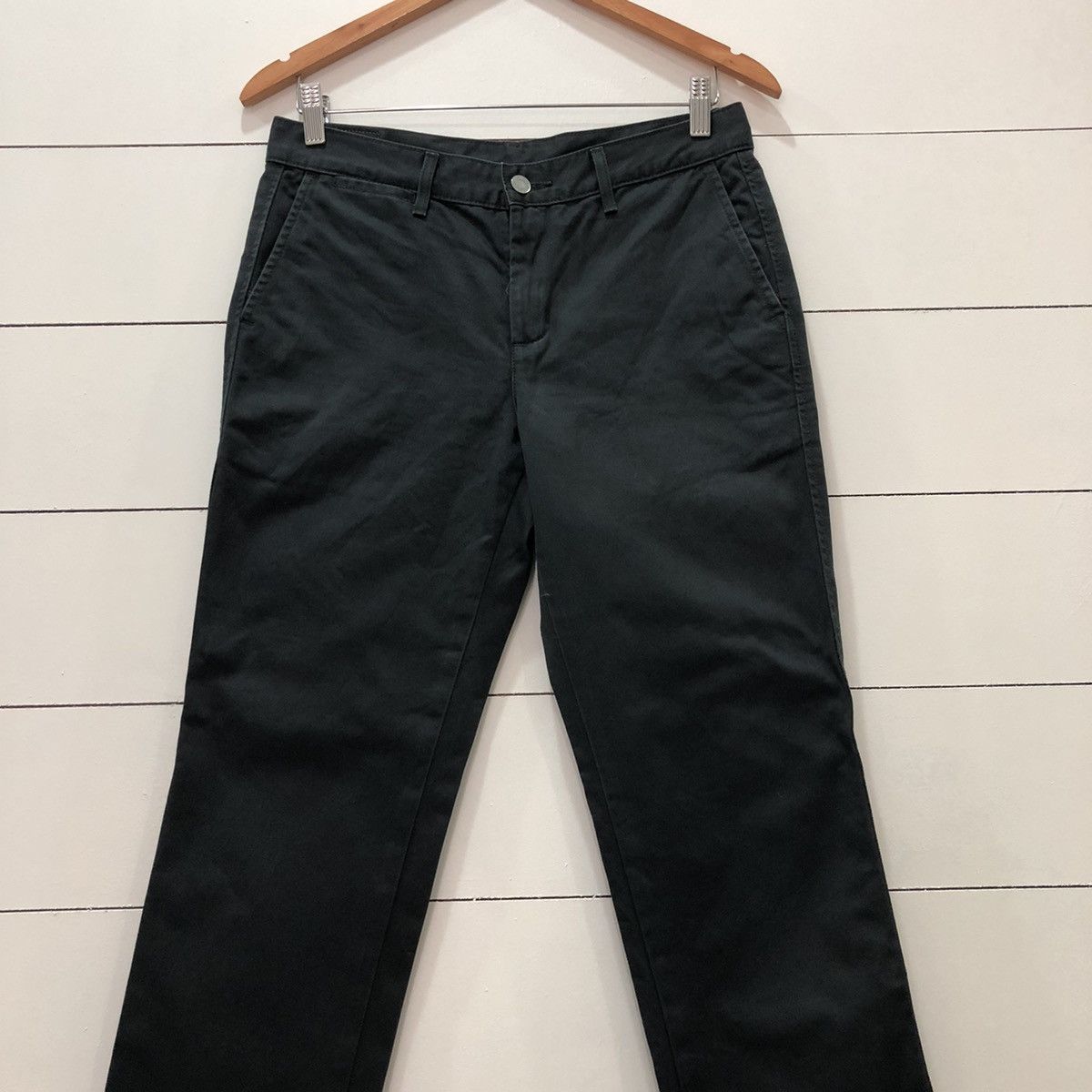 Edwin × Japanese Brand × Margaret Howell Margaret Howell X Edwin Buckle Back Pants Size US 31 - 6 Thumbnail
