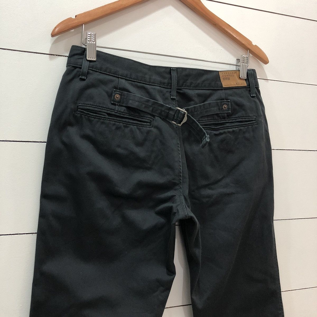 Edwin × Japanese Brand × Margaret Howell Margaret Howell X Edwin Buckle Back Pants Size US 31 - 4 Thumbnail