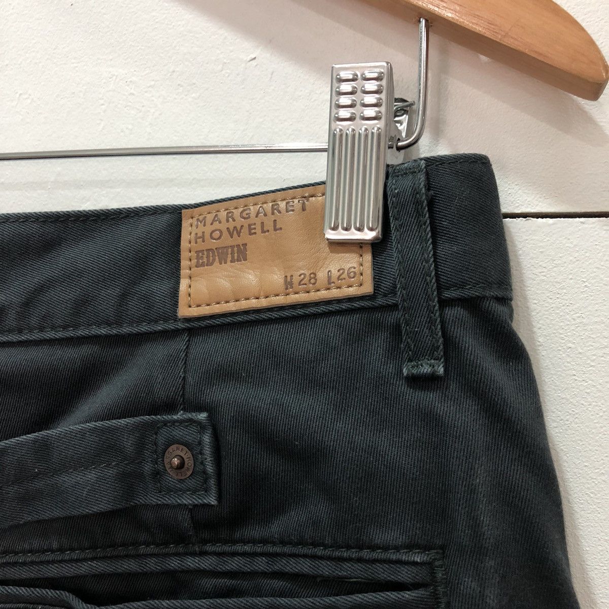 Edwin × Japanese Brand × Margaret Howell Margaret Howell X Edwin Buckle Back Pants Size US 31 - 9 Thumbnail