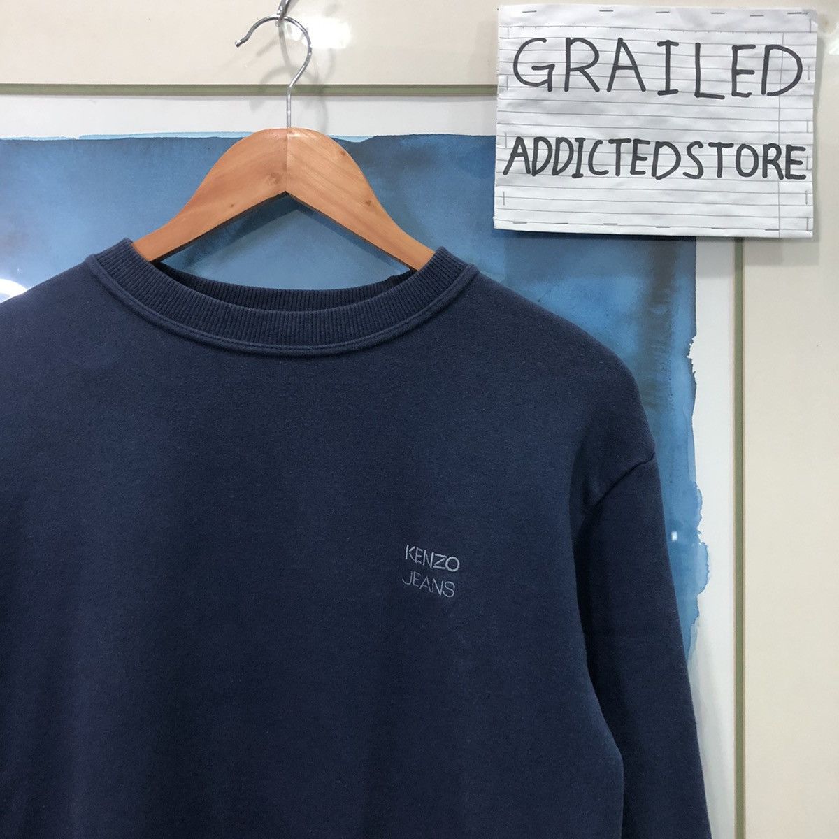 Japanese Brand × Kenzo × Vintage Kenzo Jeans Sweatshirt Size US M / EU 48-50 / 2 - 4 Thumbnail