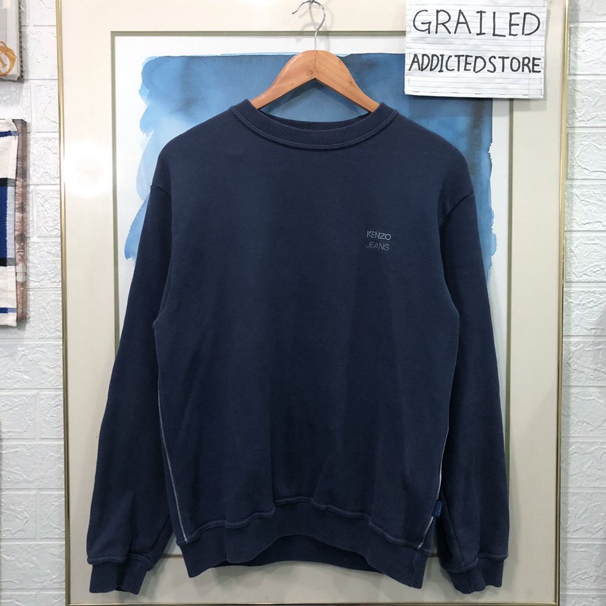 Japanese Brand × Kenzo × Vintage Kenzo Jeans Sweatshirt Size US M / EU 48-50 / 2 - 3 Thumbnail