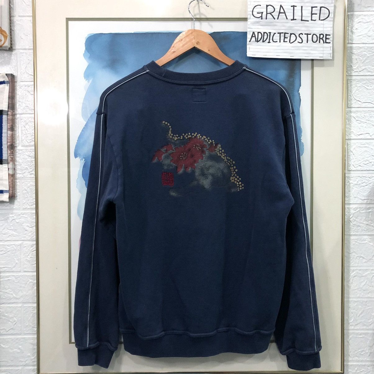 Japanese Brand × Kenzo × Vintage Kenzo Jeans Sweatshirt Size US M / EU 48-50 / 2 - 1 Thumbnail