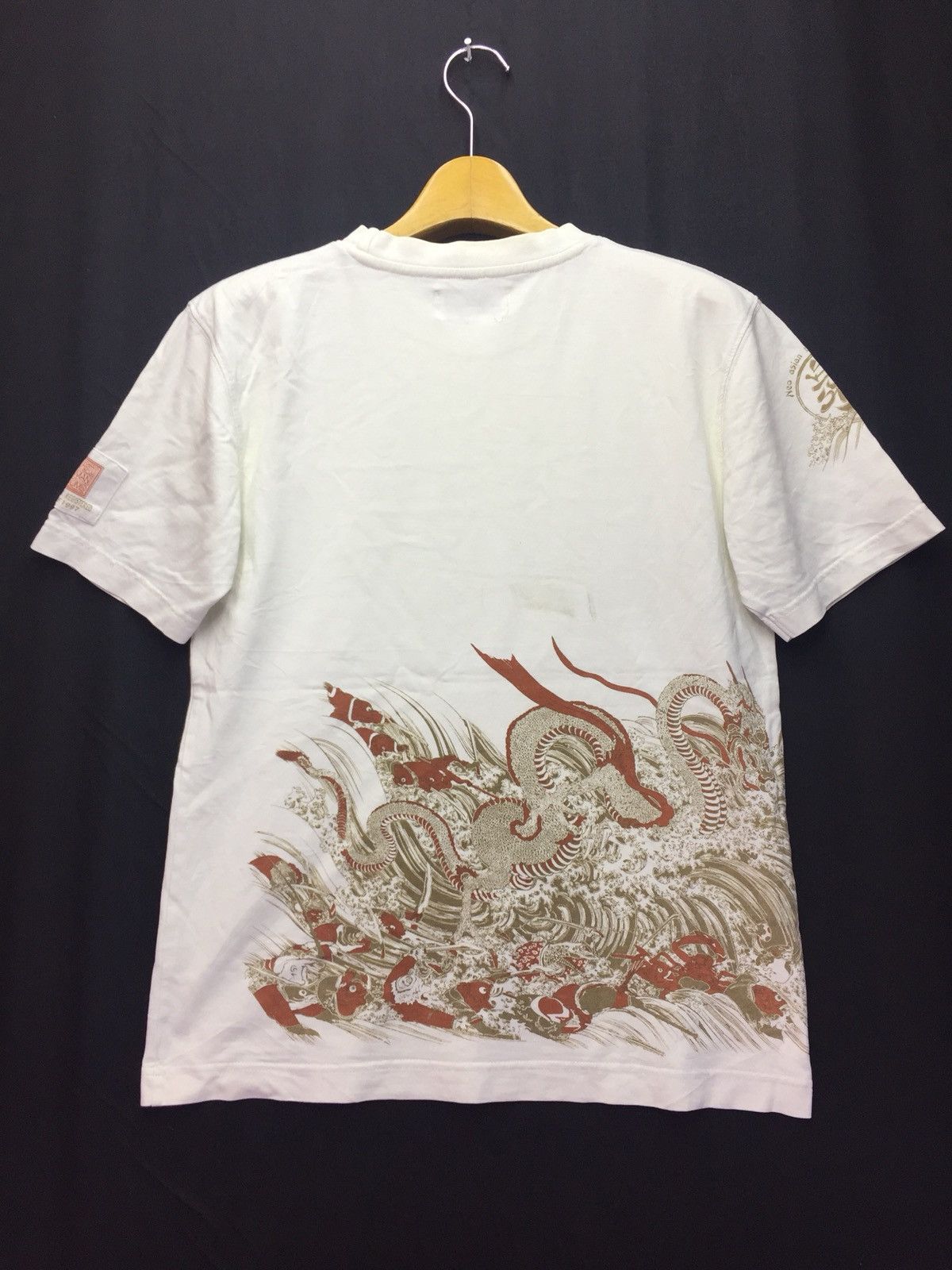 Japanese Brand Ted Company Tsunami Dragon Size US S / EU 44-46 / 1 - 1 Thumbnail