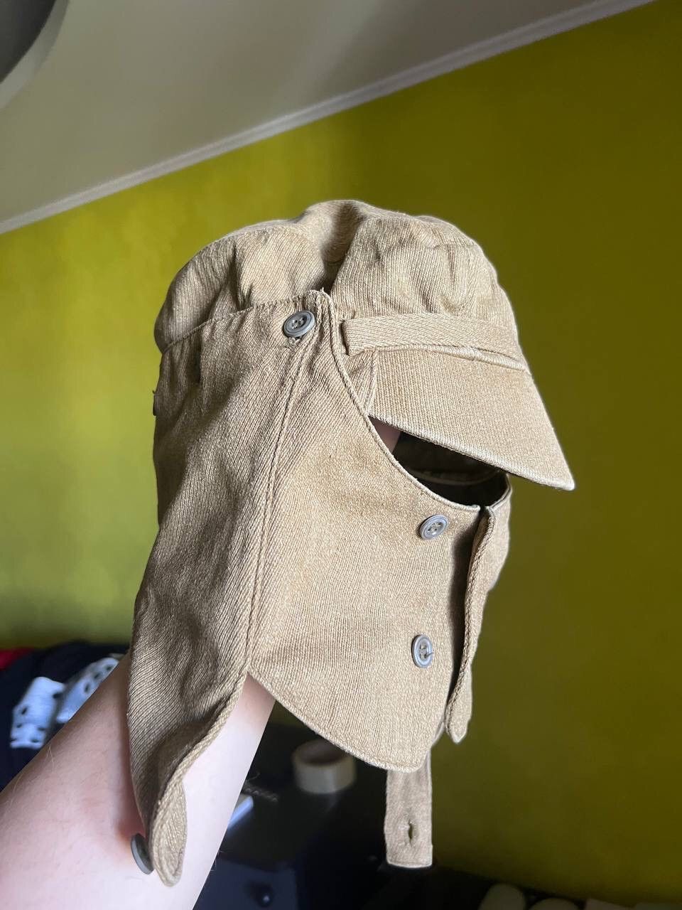 Designer Vintage 70s Ninja Military Men’s Hat Cap Futuristic Style Size ONE SIZE - 17 Thumbnail