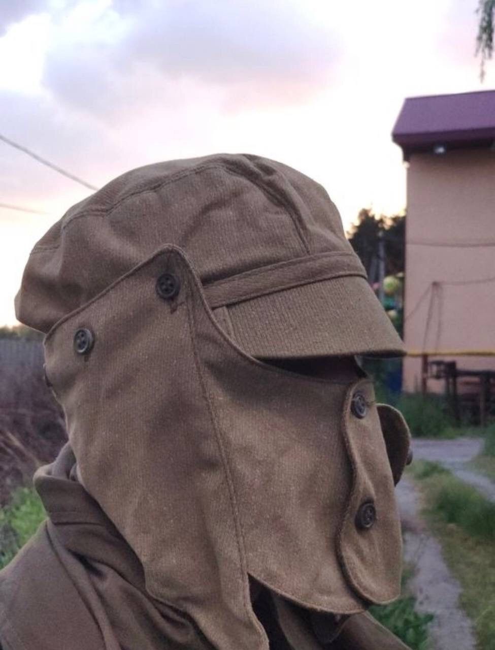 Designer Vintage 70s Ninja Military Men’s Hat Cap Futuristic Style Size ONE SIZE - 2 Thumbnail