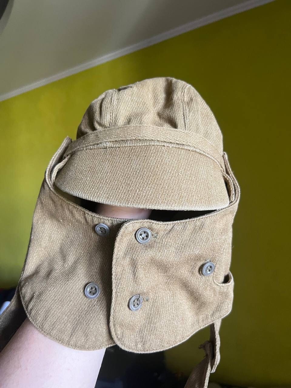 Designer Vintage 70s Ninja Military Men’s Hat Cap Futuristic Style Size ONE SIZE - 13 Thumbnail