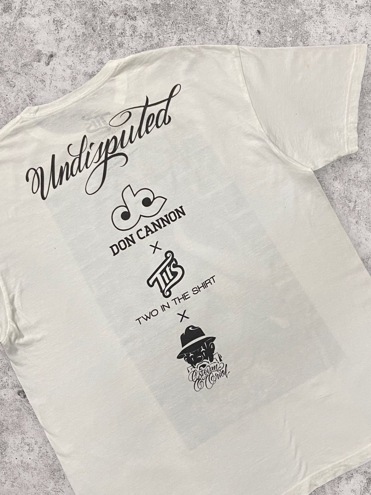 Rap Tees × Vintage Two In The Shirt X Don Cannon X Estevan Oriol Undisputed Tee Size US XL / EU 56 / 4 - 8 Thumbnail