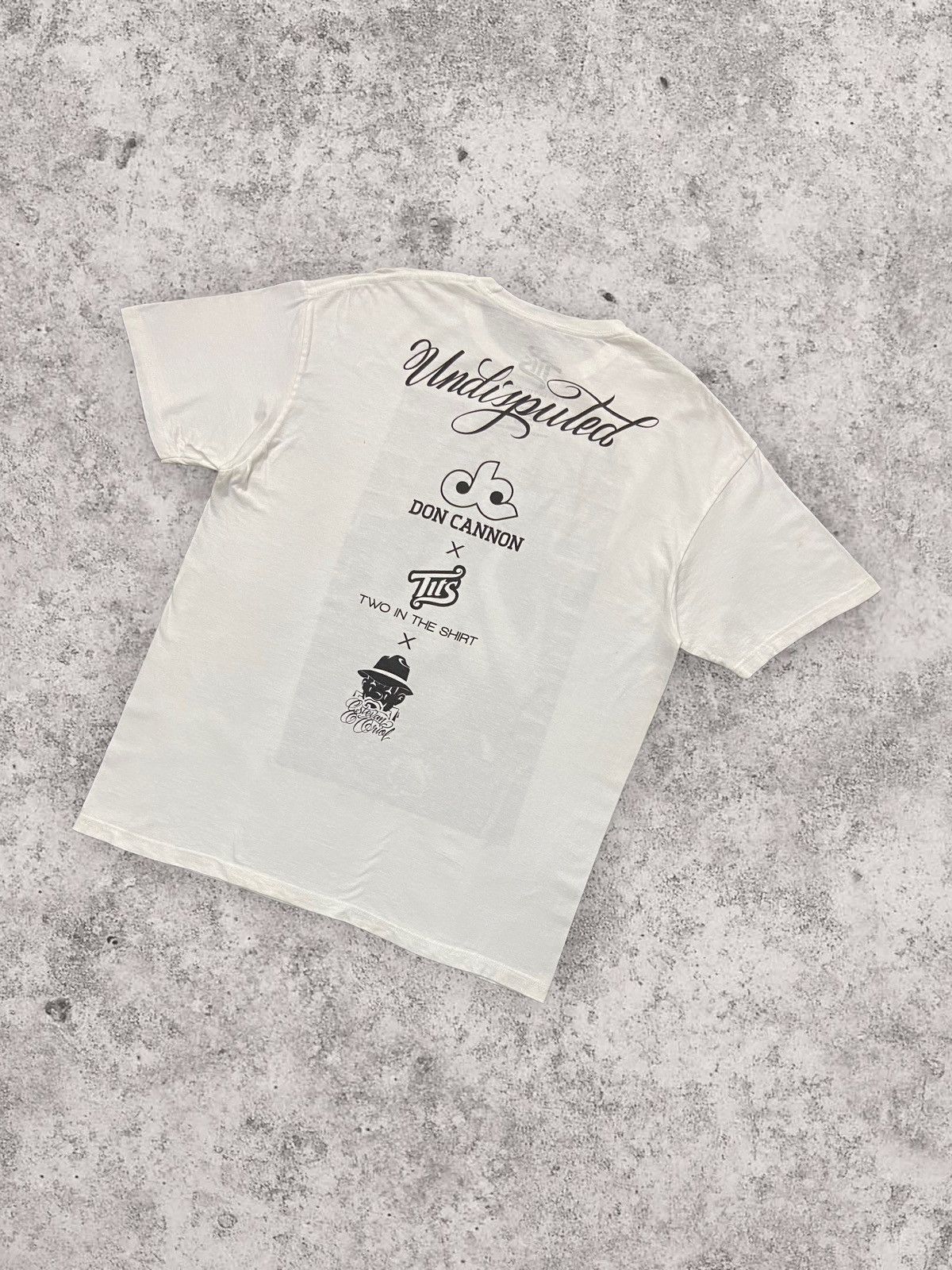 Rap Tees × Vintage Two In The Shirt X Don Cannon X Estevan Oriol Undisputed Tee Size US XL / EU 56 / 4 - 7 Thumbnail