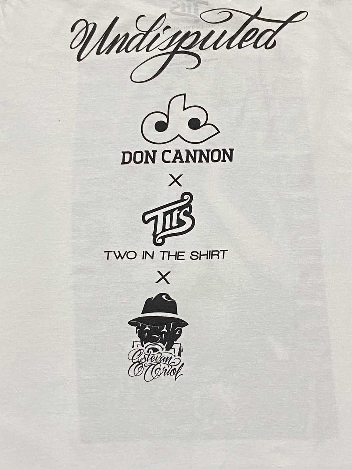 Rap Tees × Vintage Two In The Shirt X Don Cannon X Estevan Oriol Undisputed Tee Size US XL / EU 56 / 4 - 9 Thumbnail