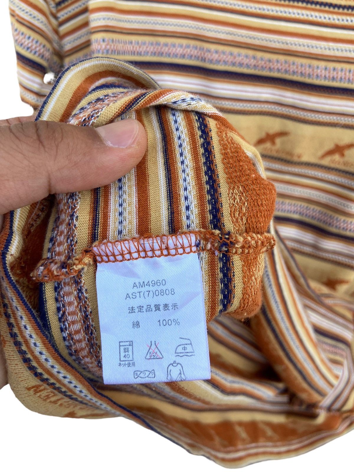 Hang Ten Vintage Hang Ten Stripe Shirt Size US L / EU 52-54 / 3 - 5 Thumbnail