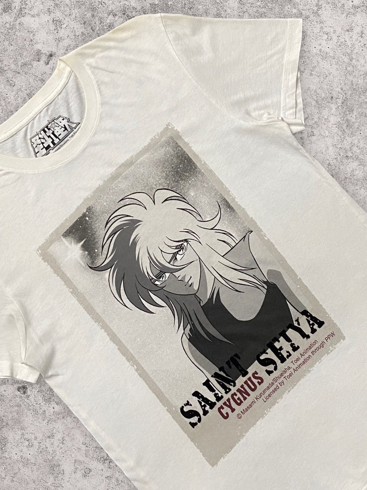 Anime × Vintage Vintage Y2K Saint Seiya Cygnus Anime Movie Official Tshirt Size US S / EU 44-46 / 1 - 4 Thumbnail
