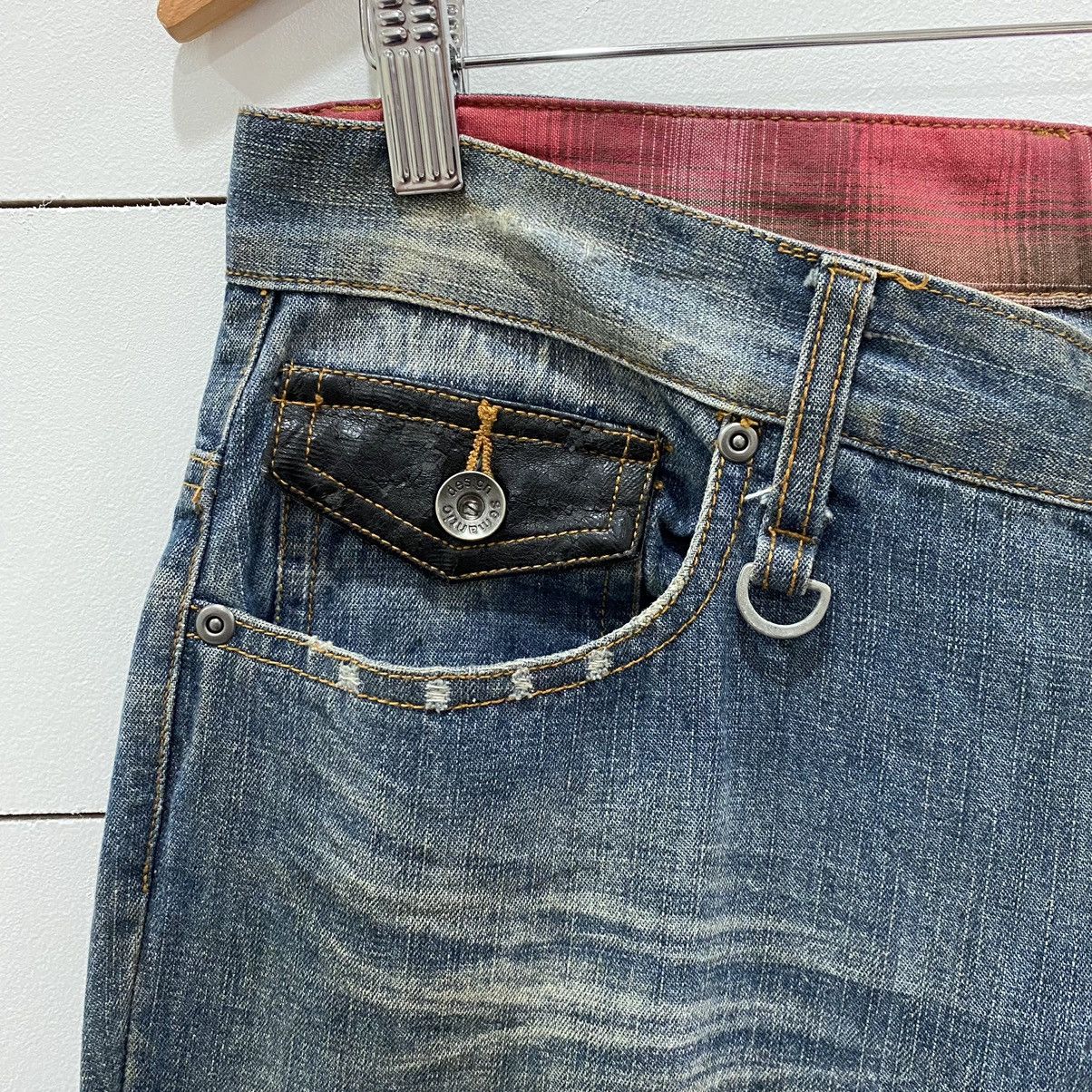 semanticdesign Semantic Design Buckle Distressed Denim Jeans Size US 32 / EU 48 - 10 Thumbnail