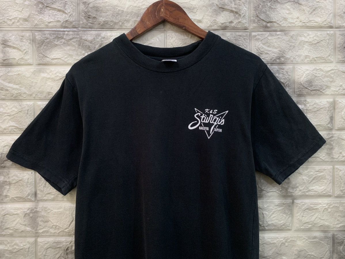 Vintage Vintage K&S Custom Motorcycle Black Tee Size US M / EU 48-50 / 2 - 4 Thumbnail