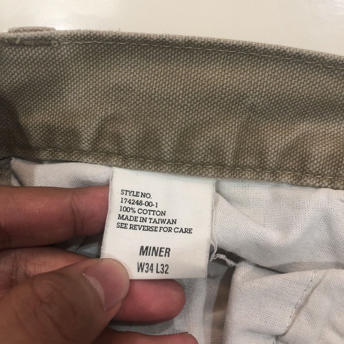 Gap × Japanese Brand × Seditionaries Kapital Style Gap Double knee Beige Pants Size US 34 / EU 50 - 11 Thumbnail