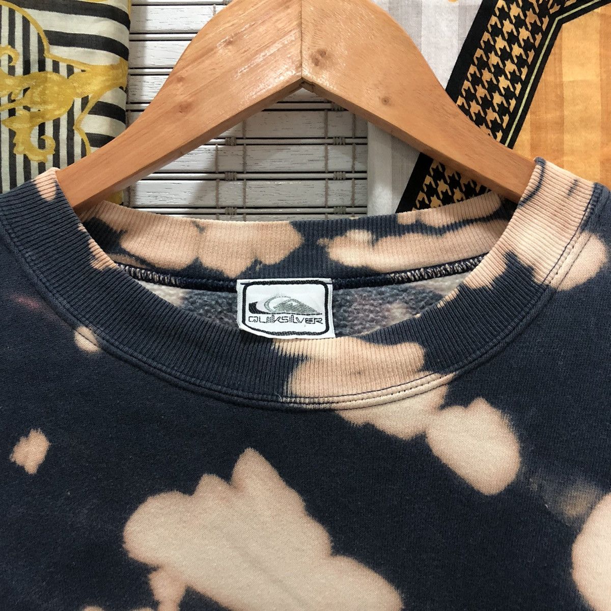 Japanese Brand × Quiksilver Vintage Quiksilver Japan Tie Dye Sweatshirt Size US XL / EU 56 / 4 - 4 Thumbnail