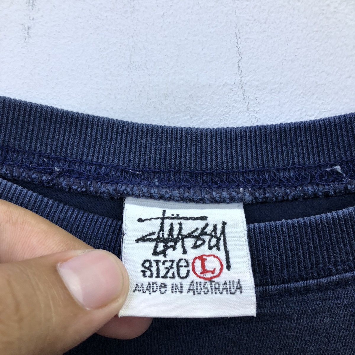 Stussy Vintage 90!!! Stussy Spellout Roots Tshirt Size US L / EU 52-54 / 3 - 13 Thumbnail