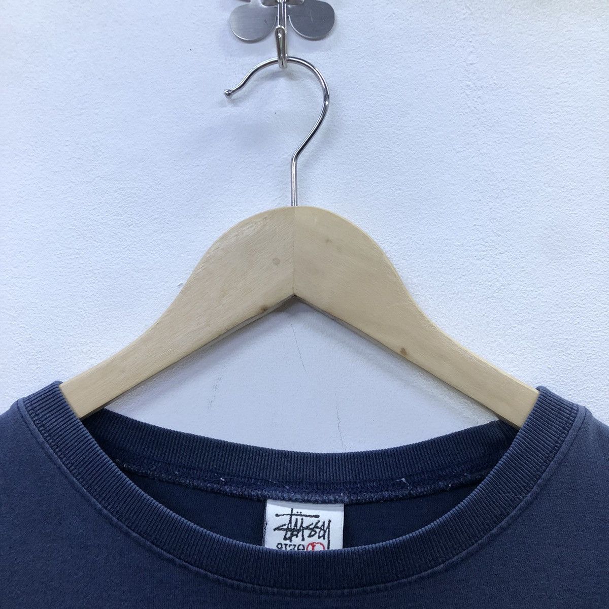 Stussy Vintage 90!!! Stussy Spellout Roots Tshirt Size US L / EU 52-54 / 3 - 5 Thumbnail