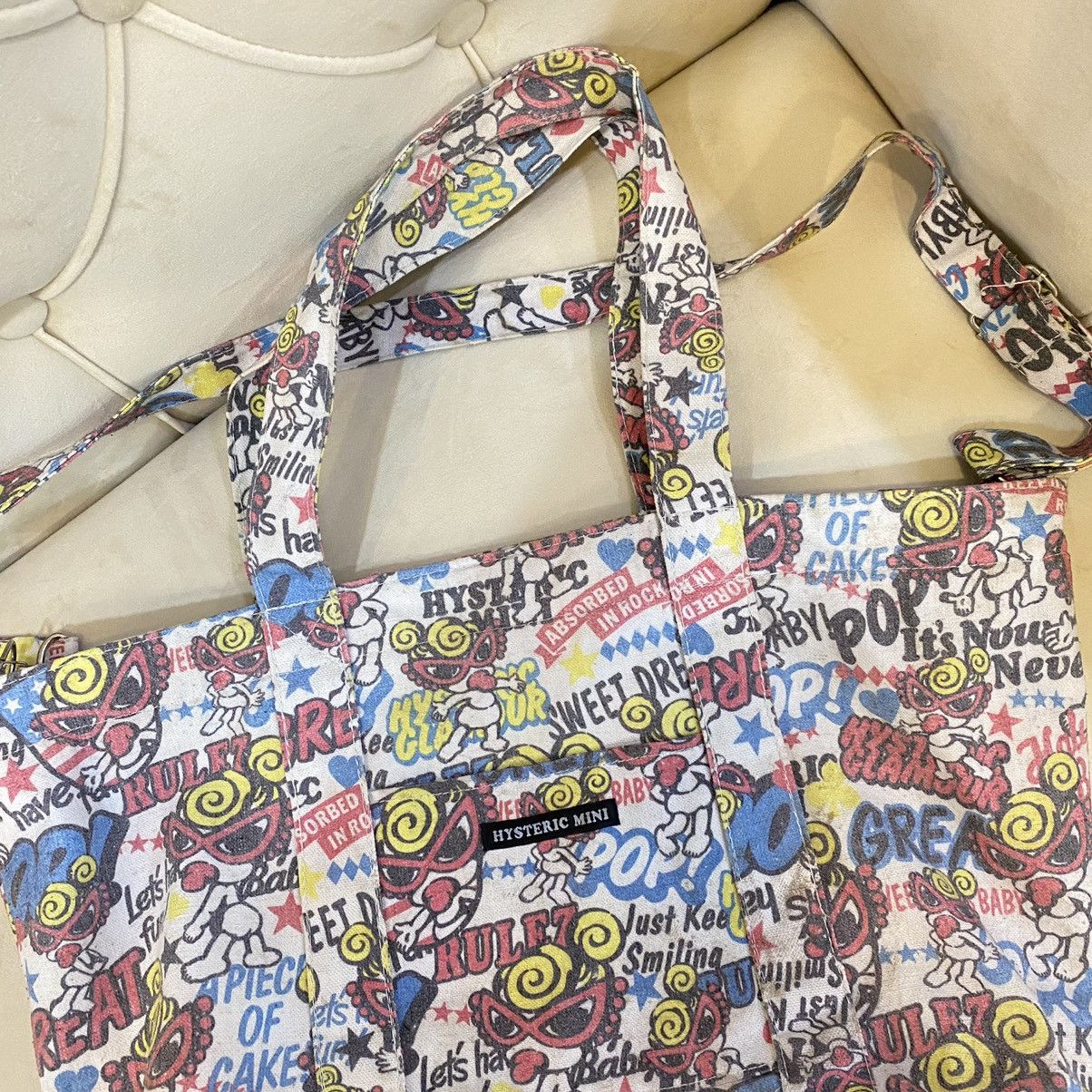 Hysteric Glamour × Japanese Brand × Vintage Hysteric Glamour Mini Fullprint Sling Bag / Tote Bag Size ONE SIZE - 3 Thumbnail