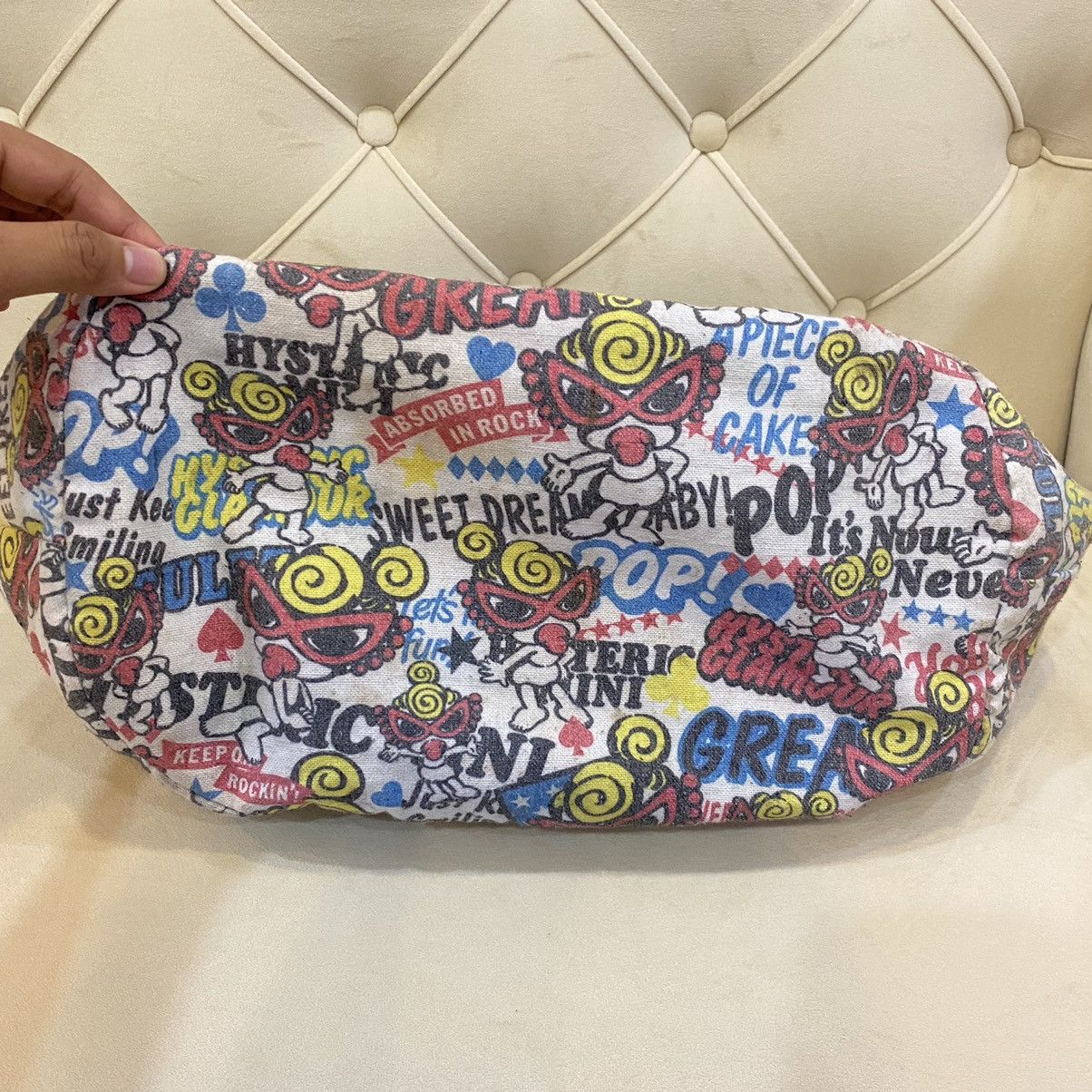 Hysteric Glamour × Japanese Brand × Vintage Hysteric Glamour Mini Fullprint Sling Bag / Tote Bag Size ONE SIZE - 6 Thumbnail