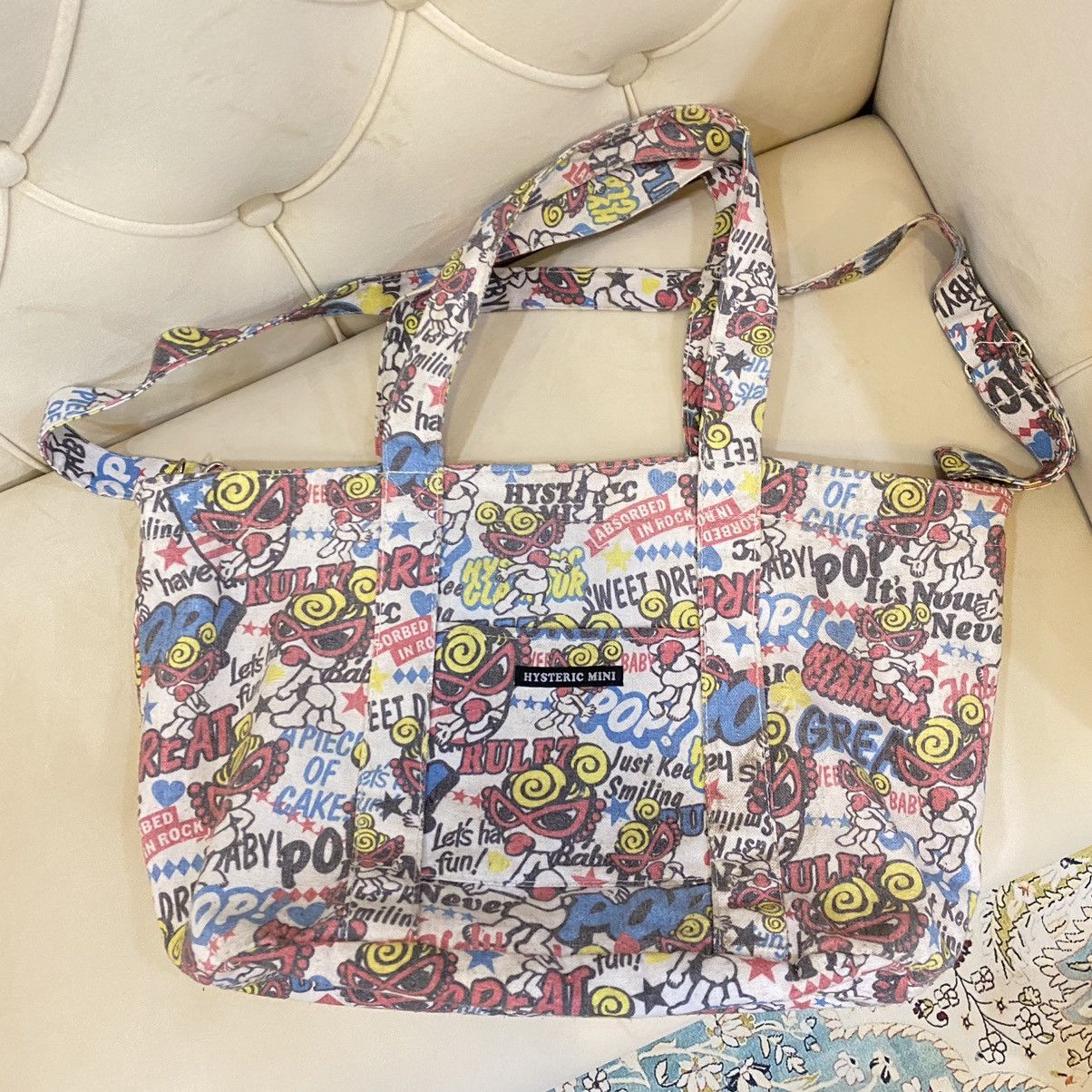 Hysteric Glamour × Japanese Brand × Vintage Hysteric Glamour Mini Fullprint Sling Bag / Tote Bag Size ONE SIZE - 1 Thumbnail
