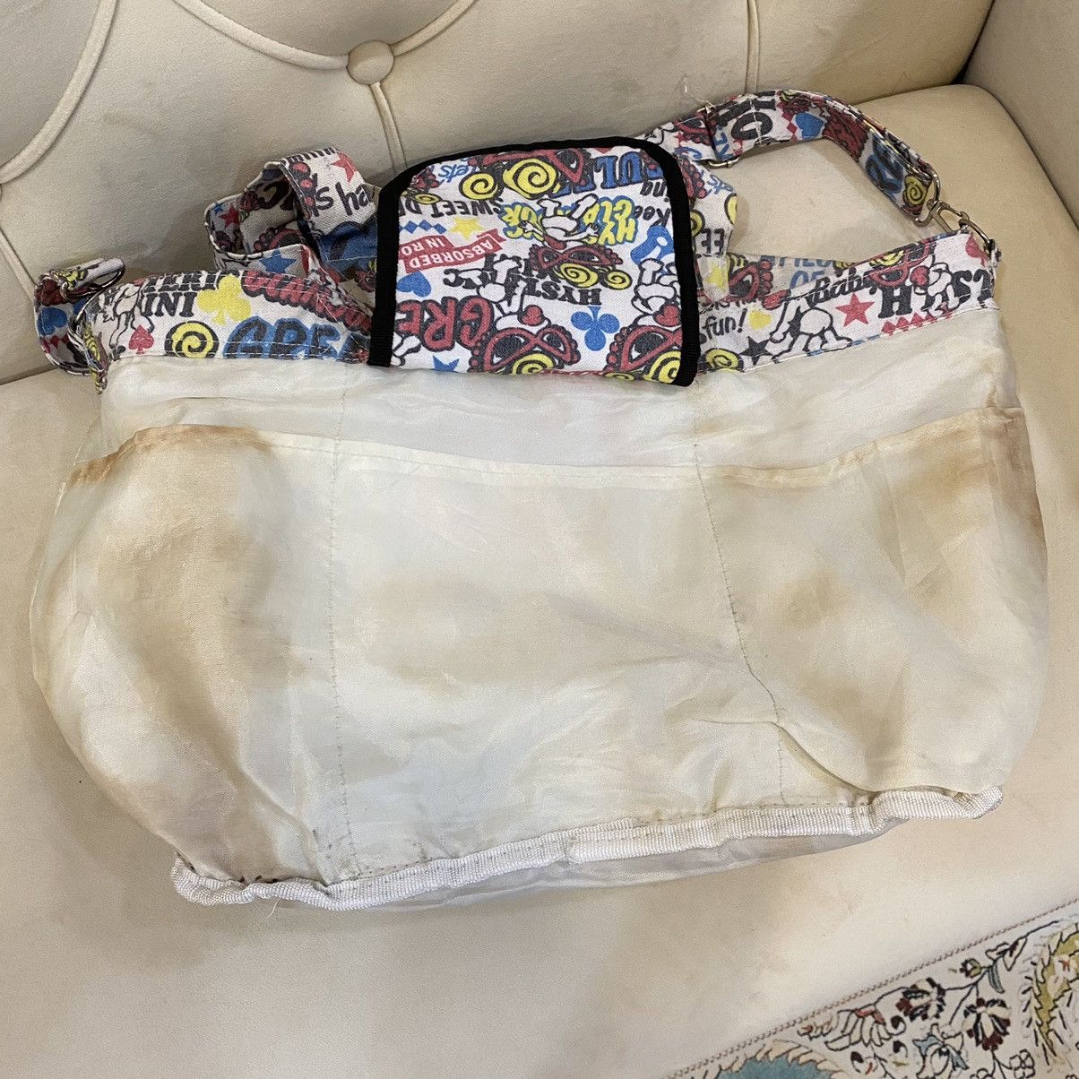 Hysteric Glamour × Japanese Brand × Vintage Hysteric Glamour Mini Fullprint Sling Bag / Tote Bag Size ONE SIZE - 12 Thumbnail