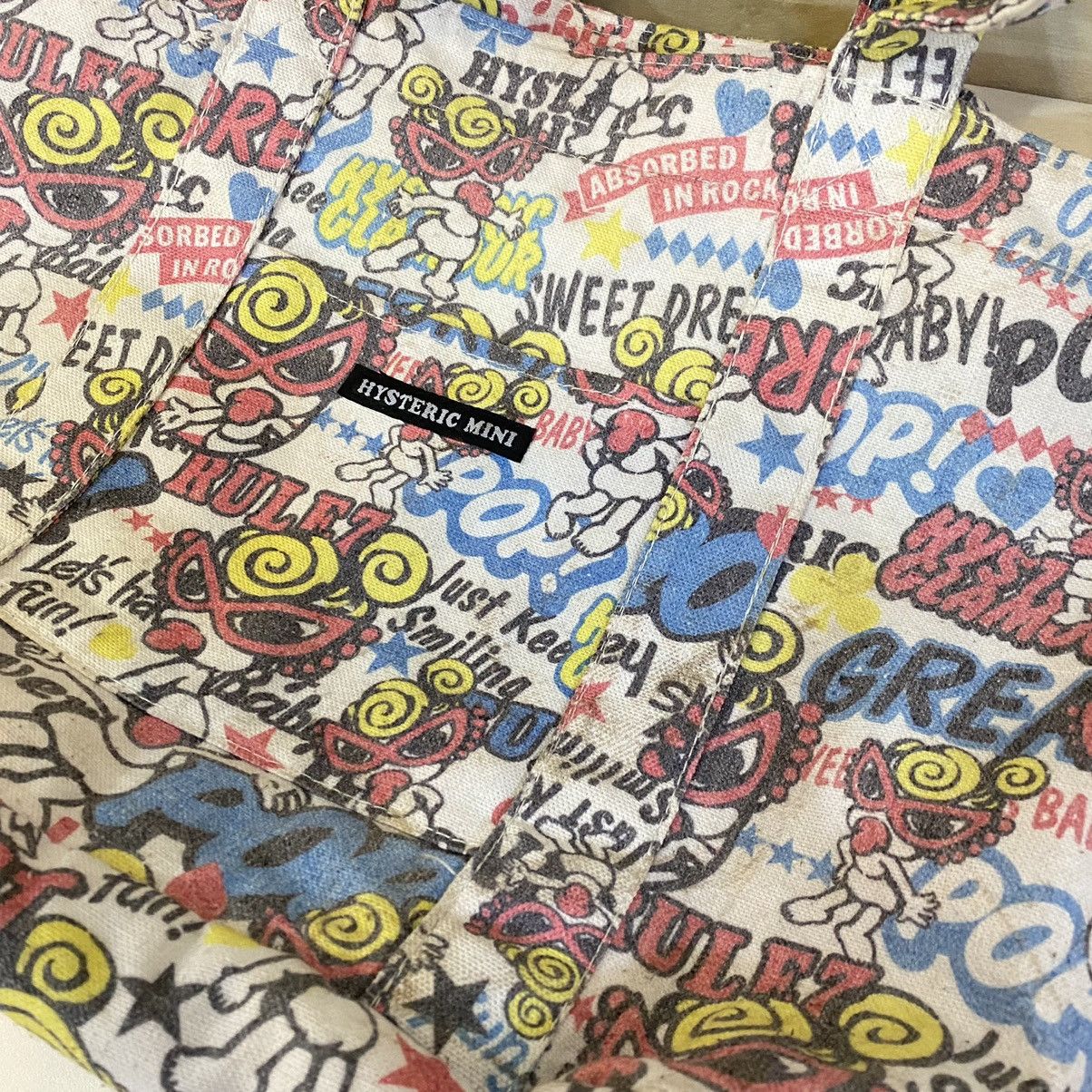 Hysteric Glamour × Japanese Brand × Vintage Hysteric Glamour Mini Fullprint Sling Bag / Tote Bag Size ONE SIZE - 9 Thumbnail