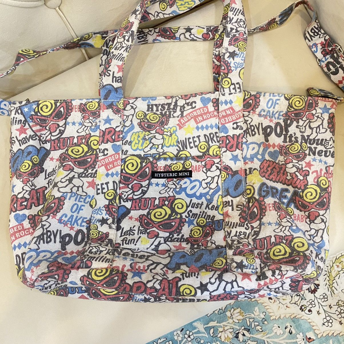 Hysteric Glamour × Japanese Brand × Vintage Hysteric Glamour Mini Fullprint Sling Bag / Tote Bag Size ONE SIZE - 2 Thumbnail