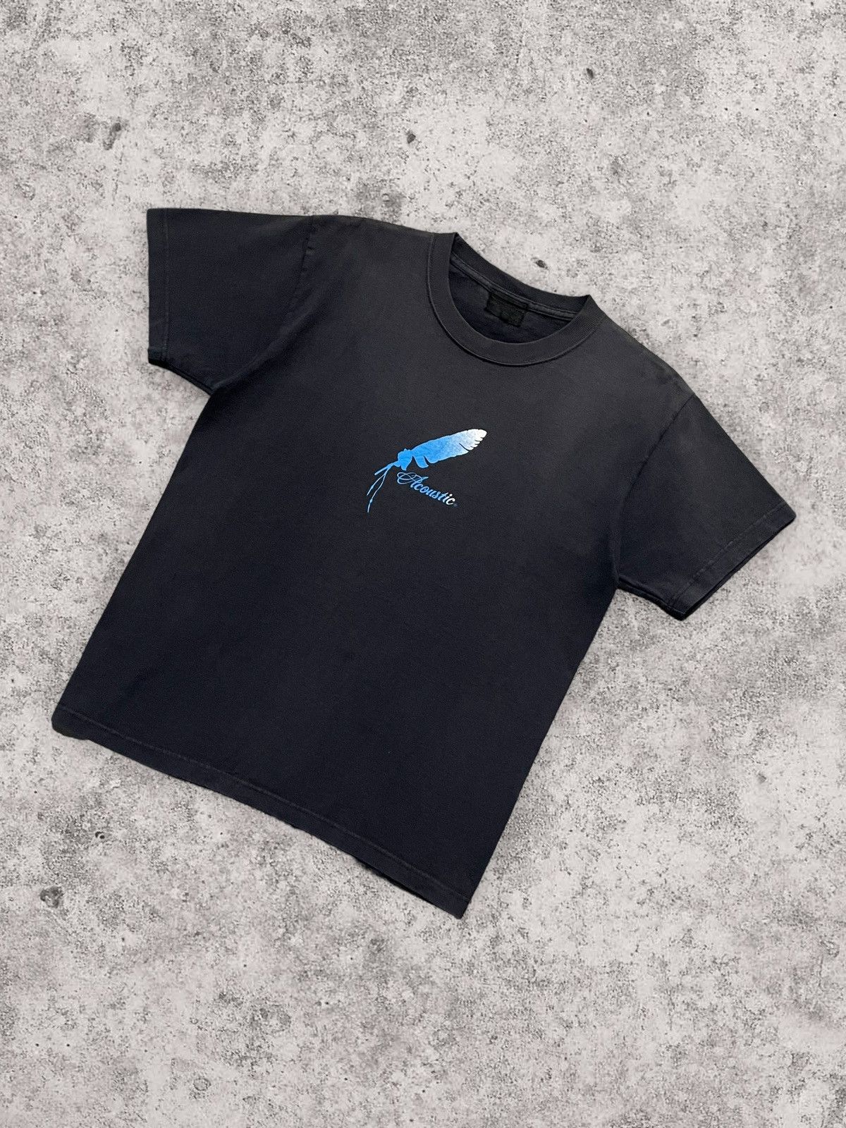 Japanese Brand × Vintage Vintage Y2K Acoustic Japan Sun Faded Tshirt Size US M / EU 48-50 / 2 - 3 Thumbnail