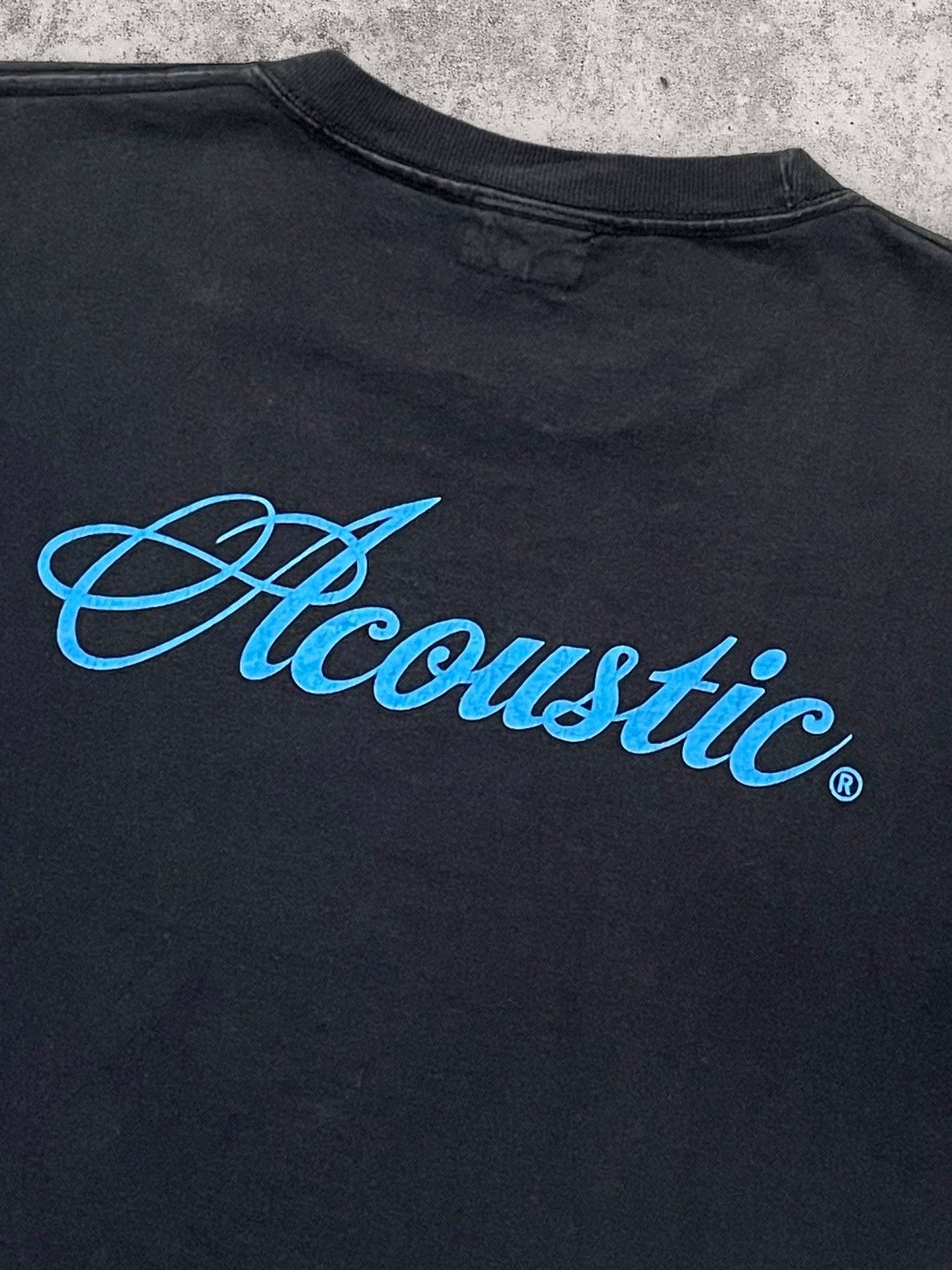 Japanese Brand × Vintage Vintage Y2K Acoustic Japan Sun Faded Tshirt Size US M / EU 48-50 / 2 - 9 Thumbnail