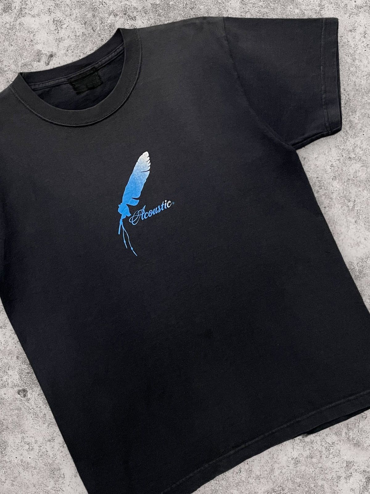 Japanese Brand × Vintage Vintage Y2K Acoustic Japan Sun Faded Tshirt Size US M / EU 48-50 / 2 - 4 Thumbnail