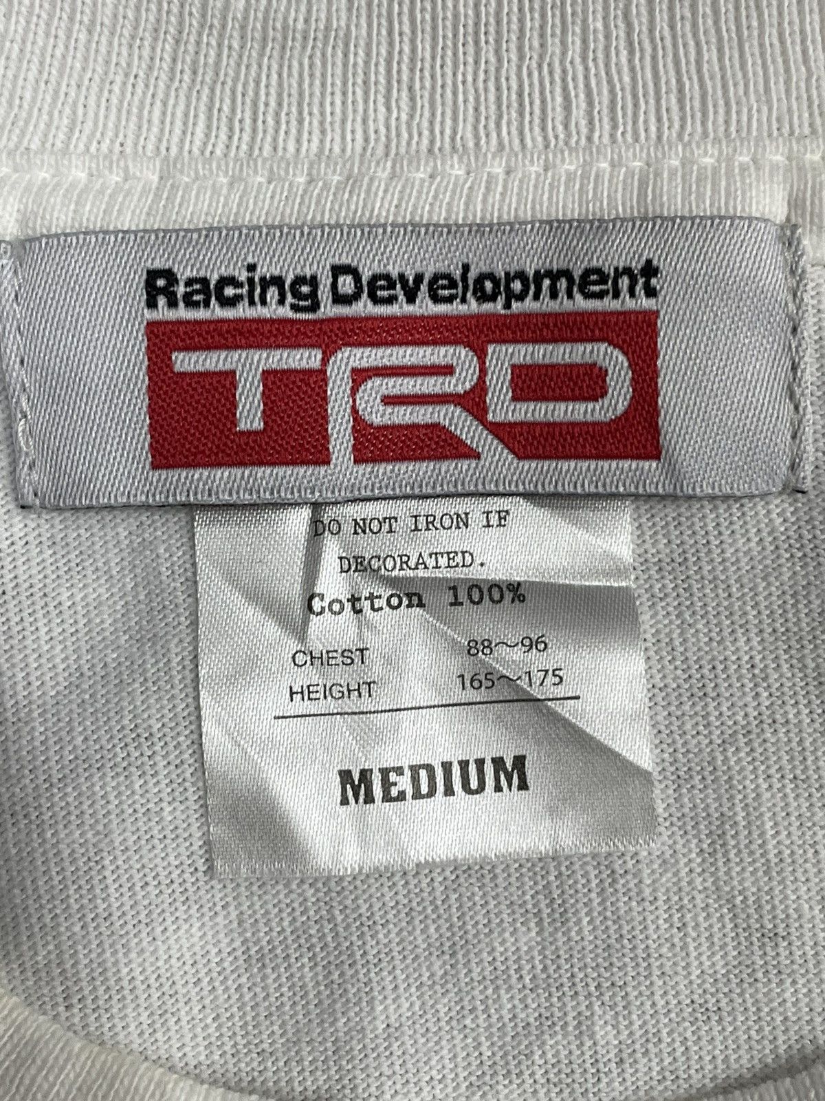 Honda × Vintage Vintage Toyota TRD Racing Development Official Tshirt Size US S / EU 44-46 / 1 - 11 Thumbnail