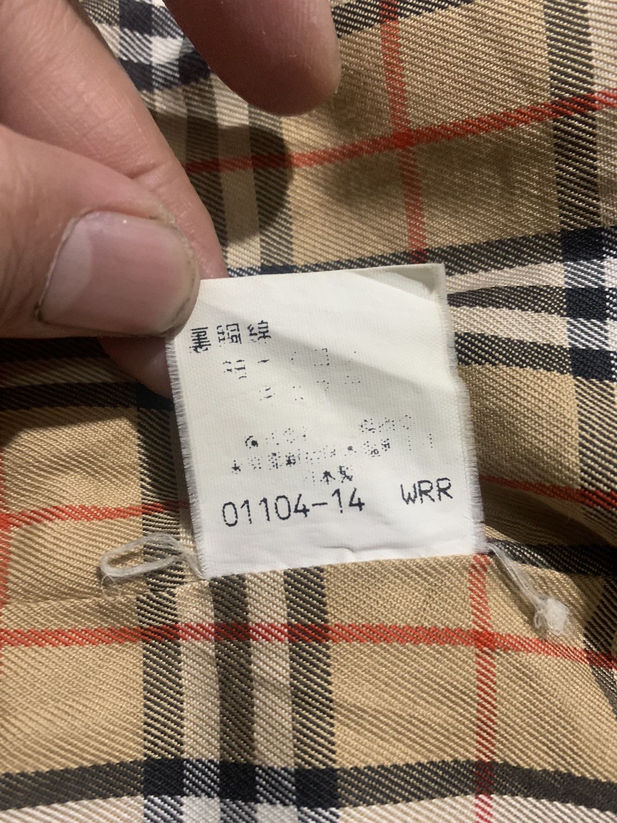 Burberry Vintage Burberrys Nova Check Jacket Sun Faded Size US L / EU 52-54 / 3 - 9 Thumbnail