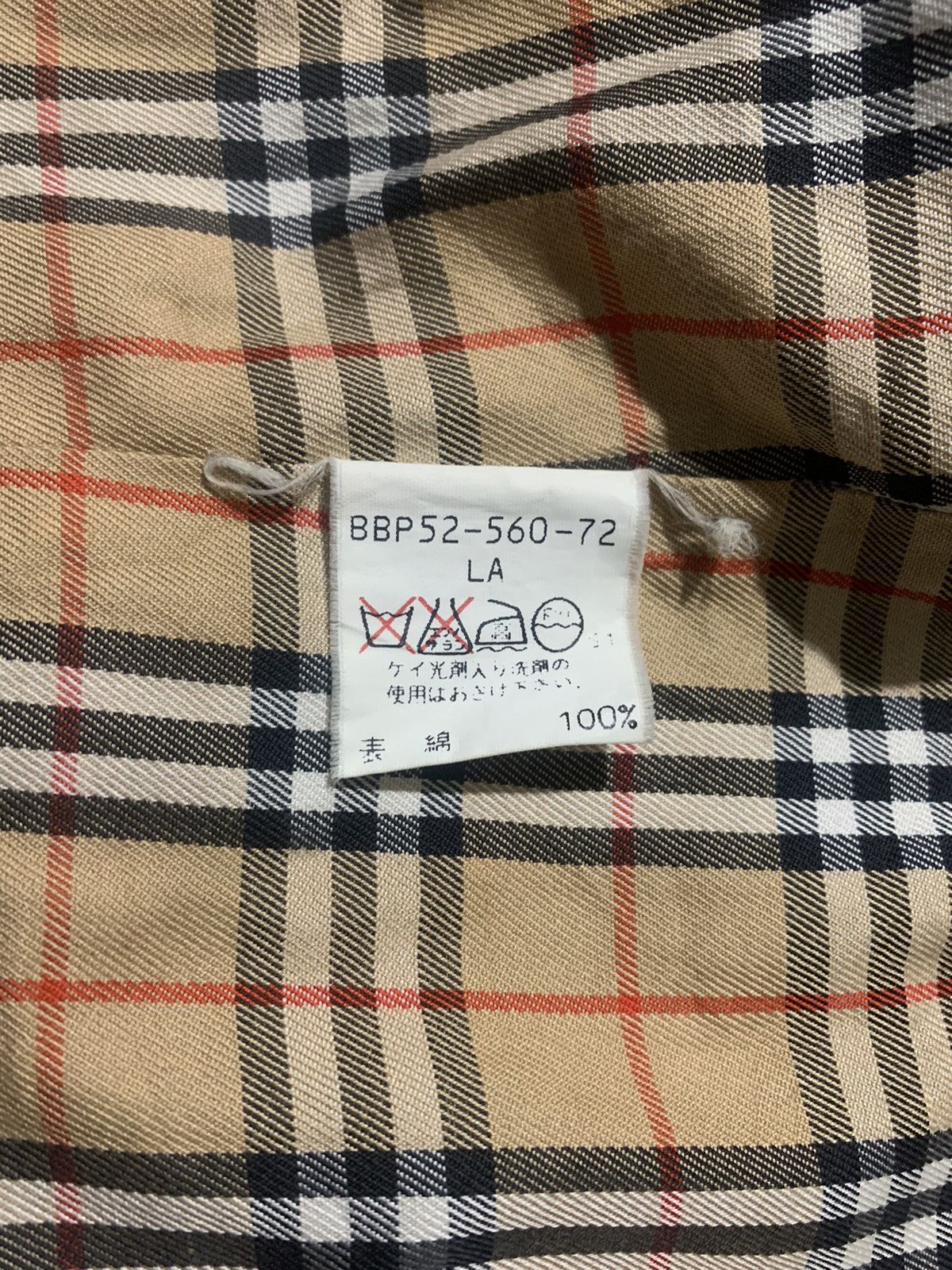 Burberry Vintage Burberrys Nova Check Jacket Sun Faded Size US L / EU 52-54 / 3 - 10 Thumbnail