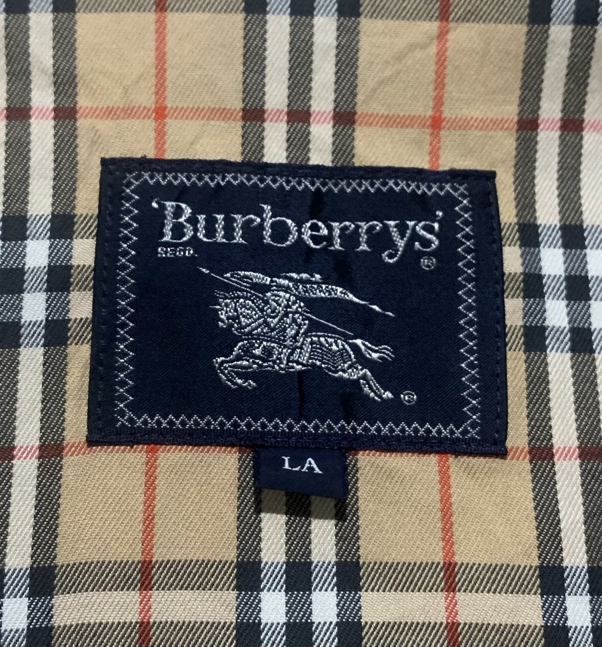 Burberry Vintage Burberrys Nova Check Jacket Sun Faded Size US L / EU 52-54 / 3 - 8 Thumbnail