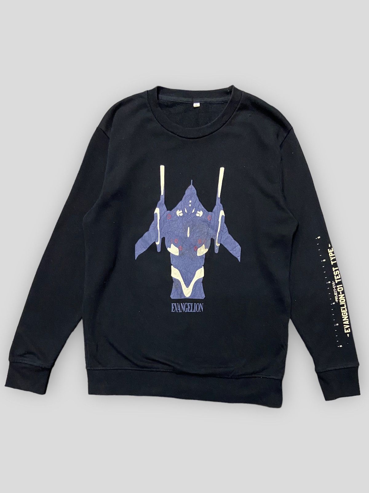 Cartoon Network × Japanese Brand × Vintage Vintage Evangelion Neon Genesis Anime Movie Sweatshirt Size US M / EU 48-50 / 2 - 1 Thumbnail