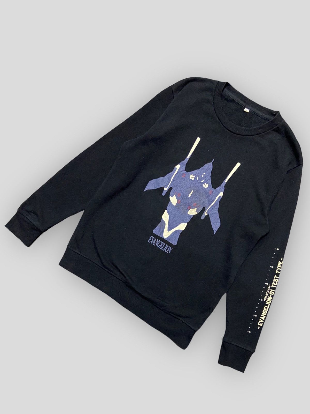 Cartoon Network × Japanese Brand × Vintage Vintage Evangelion Neon Genesis Anime Movie Sweatshirt Size US M / EU 48-50 / 2 - 2 Thumbnail
