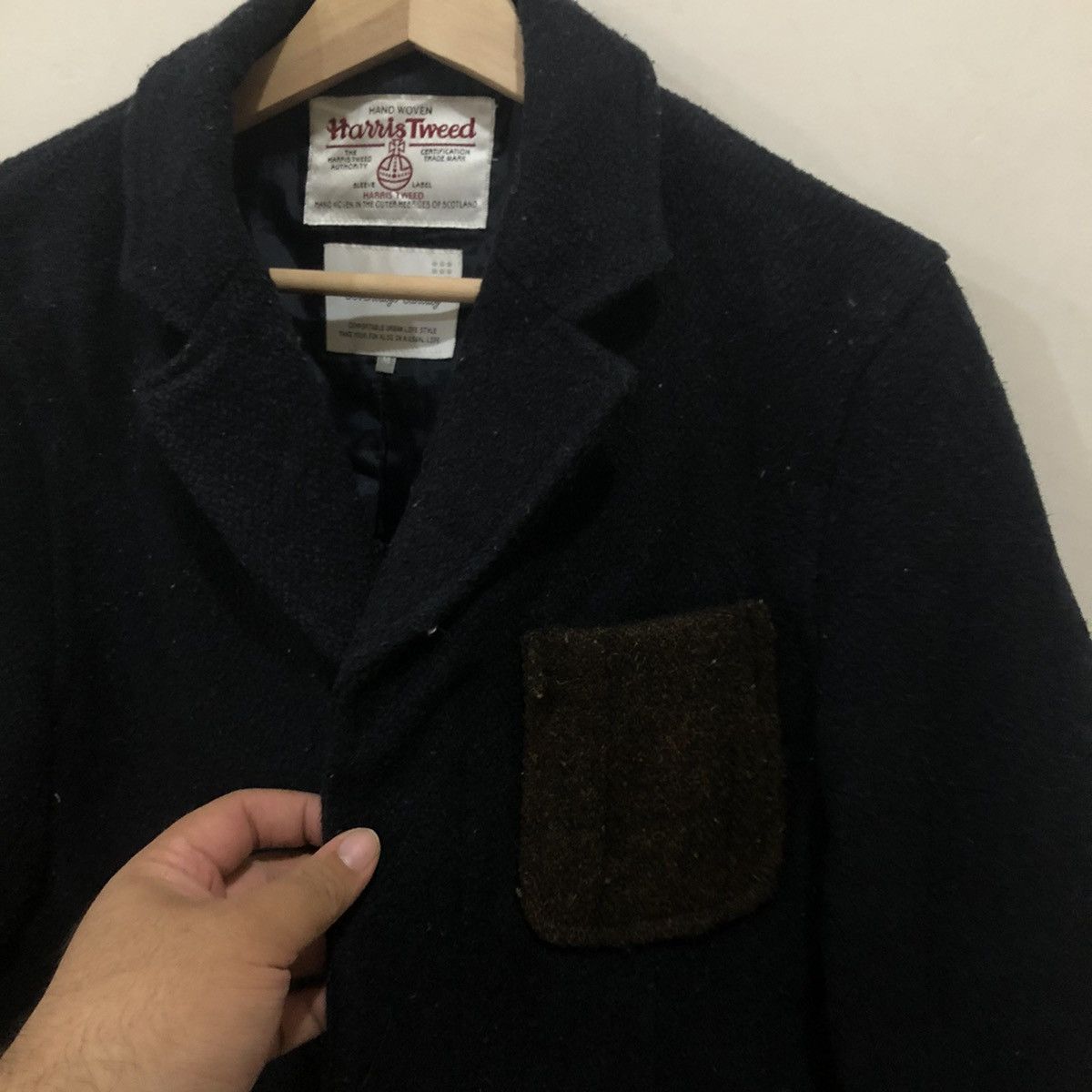 Harris Tweed Hand Woven Harris Tweed Wool Coat Size US M / EU 48-50 / 2 - 4 Thumbnail