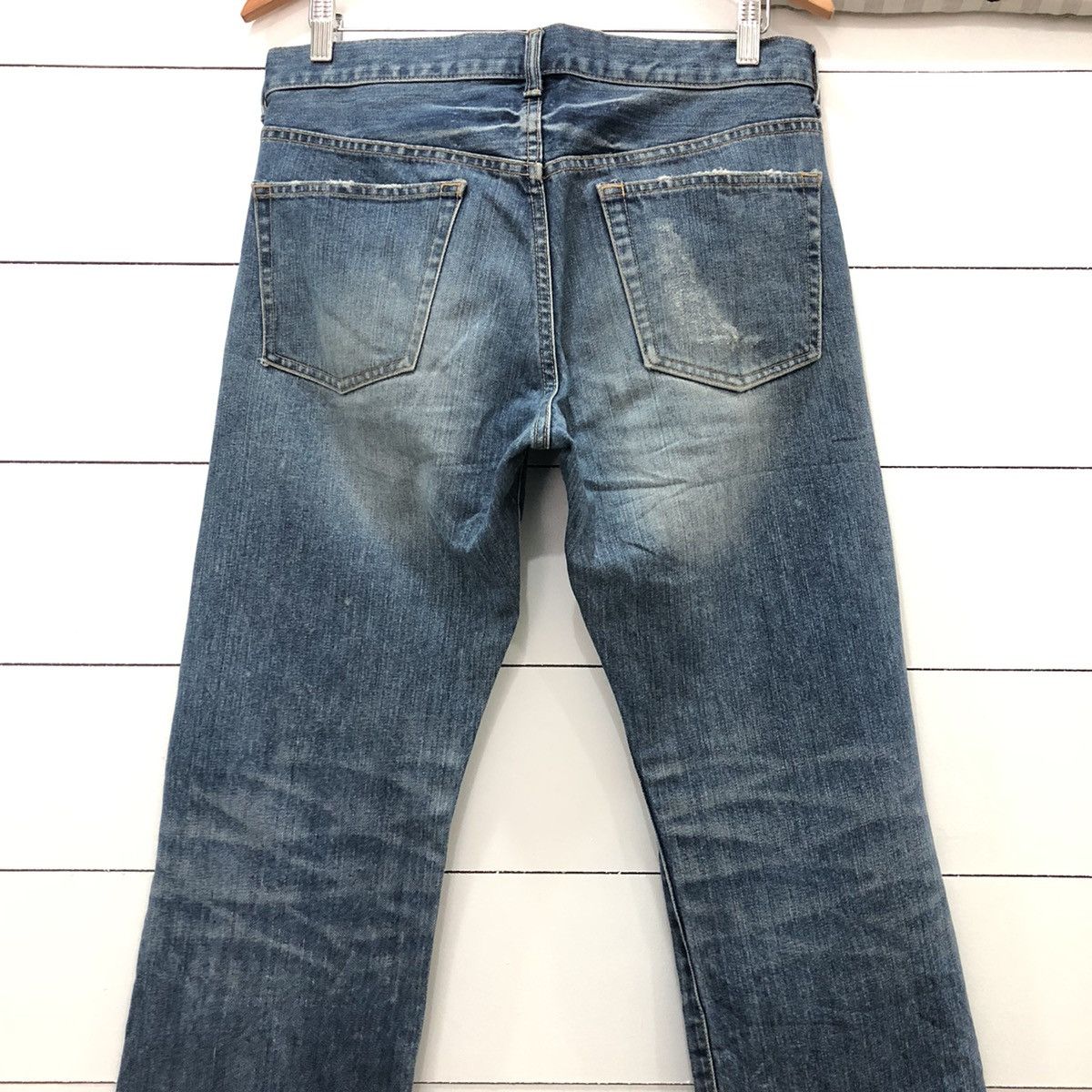 Japanese Brand × Takeo Kikuchi TAKEO KIKUCHI Japan Distressed Denim Jeans Size US 33 - 12 Thumbnail