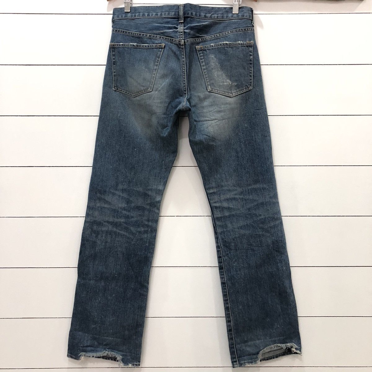 Japanese Brand × Takeo Kikuchi TAKEO KIKUCHI Japan Distressed Denim Jeans Size US 33 - 11 Thumbnail