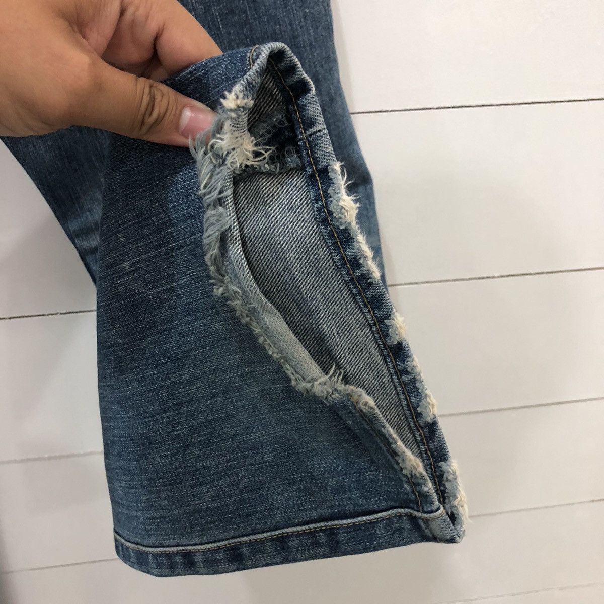 Japanese Brand × Takeo Kikuchi TAKEO KIKUCHI Japan Distressed Denim Jeans Size US 33 - 15 Thumbnail