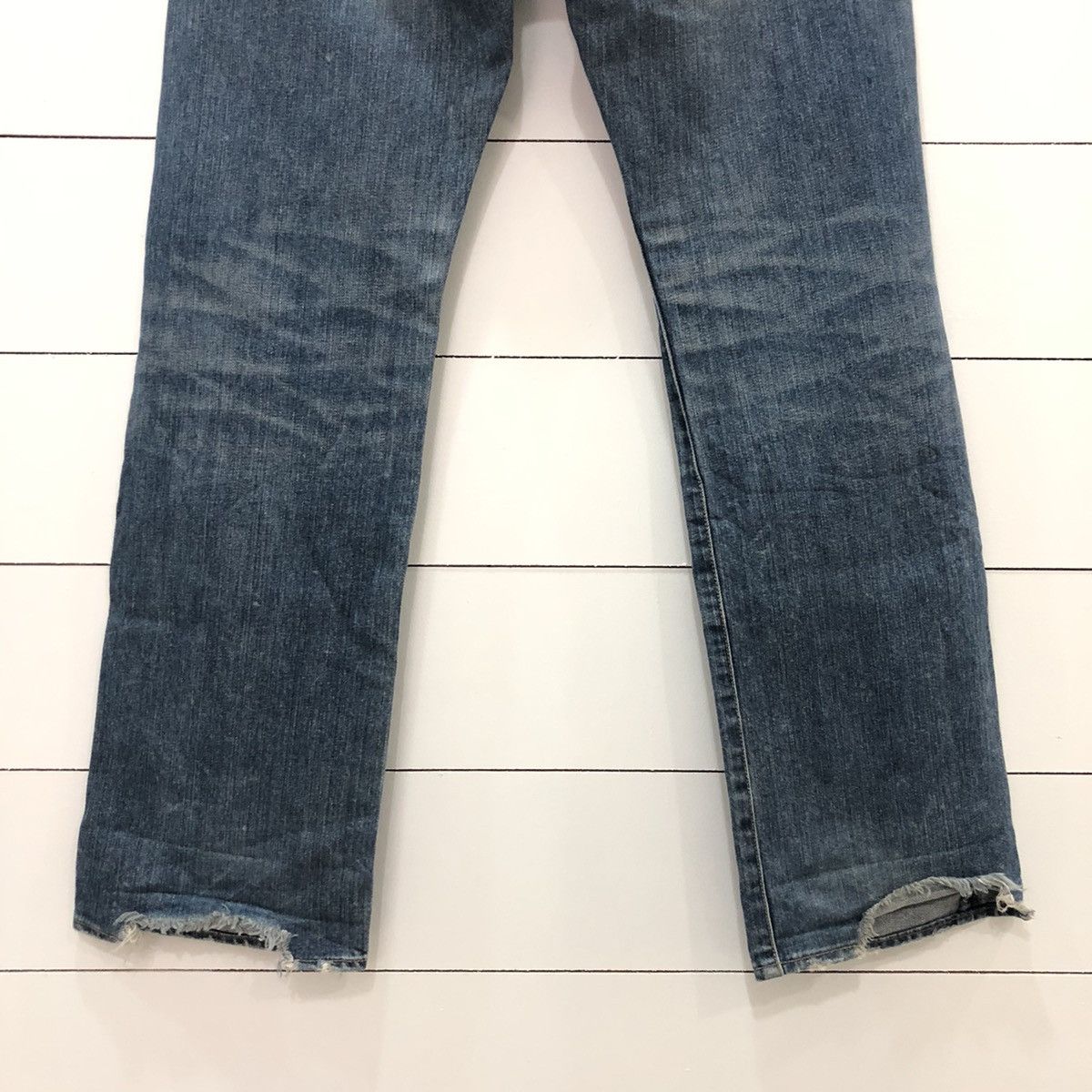 Japanese Brand × Takeo Kikuchi TAKEO KIKUCHI Japan Distressed Denim Jeans Size US 33 - 14 Thumbnail