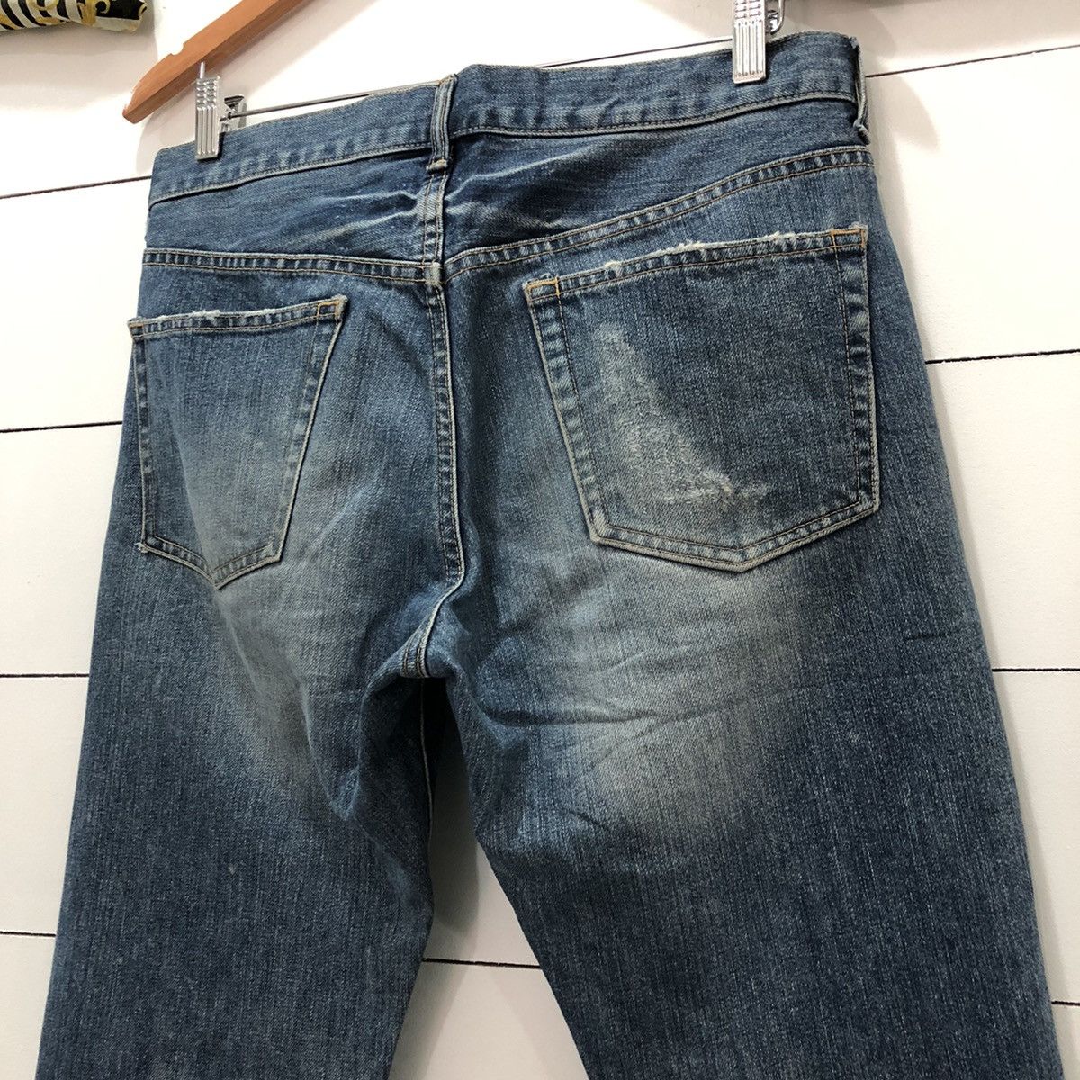 Japanese Brand × Takeo Kikuchi TAKEO KIKUCHI Japan Distressed Denim Jeans Size US 33 - 13 Thumbnail