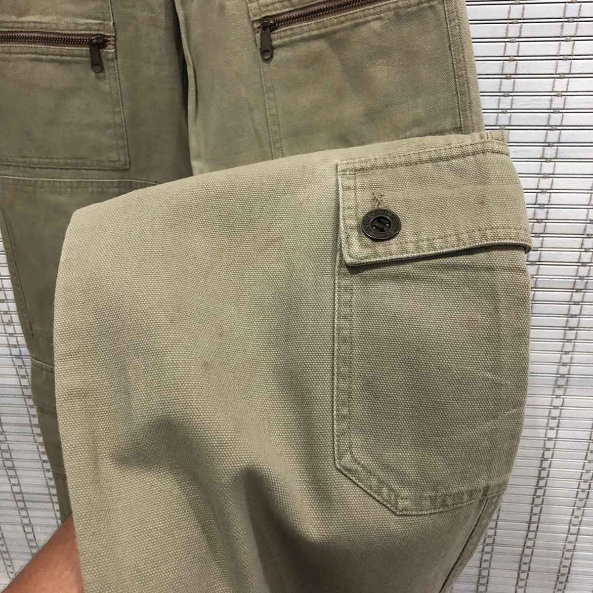 If Six Was Nine × Japanese Brand × Le Grande Bleu (L.G.B.) Kapital Style Tactical Cecil McBee Cargo Pants Size US 29 - 10 Thumbnail
