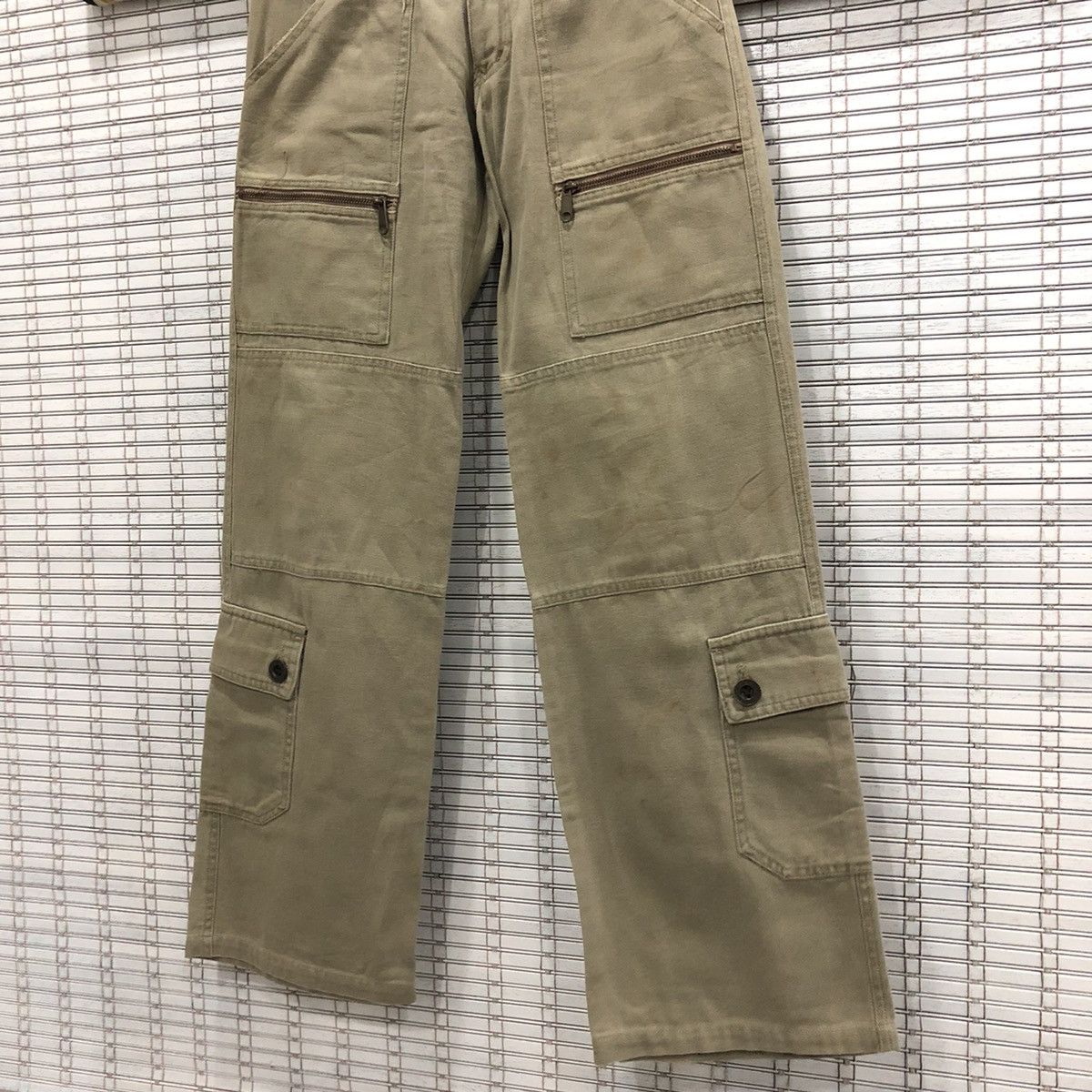 If Six Was Nine × Japanese Brand × Le Grande Bleu (L.G.B.) Kapital Style Tactical Cecil McBee Cargo Pants Size US 29 - 4 Thumbnail