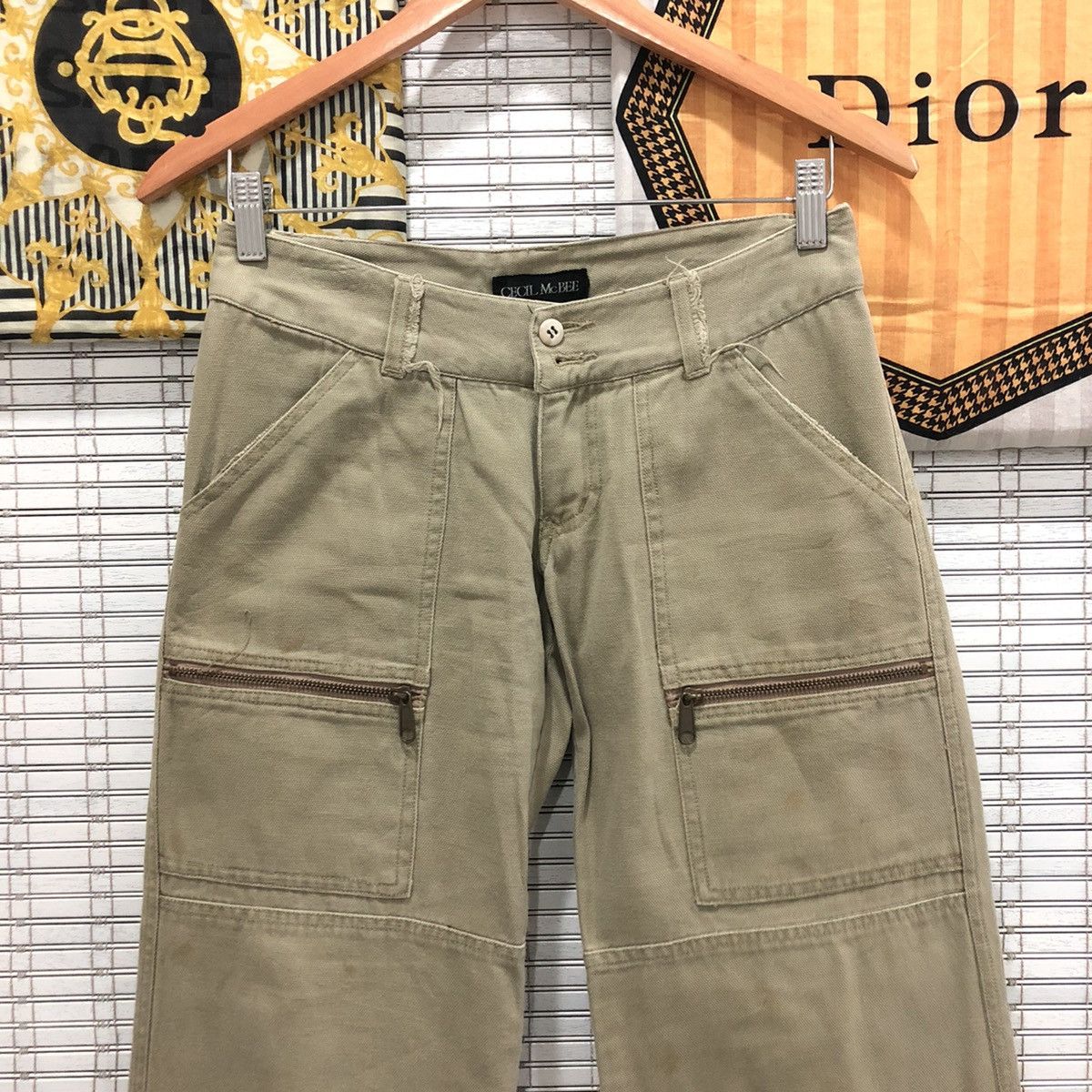 If Six Was Nine × Japanese Brand × Le Grande Bleu (L.G.B.) Kapital Style Tactical Cecil McBee Cargo Pants Size US 29 - 3 Thumbnail