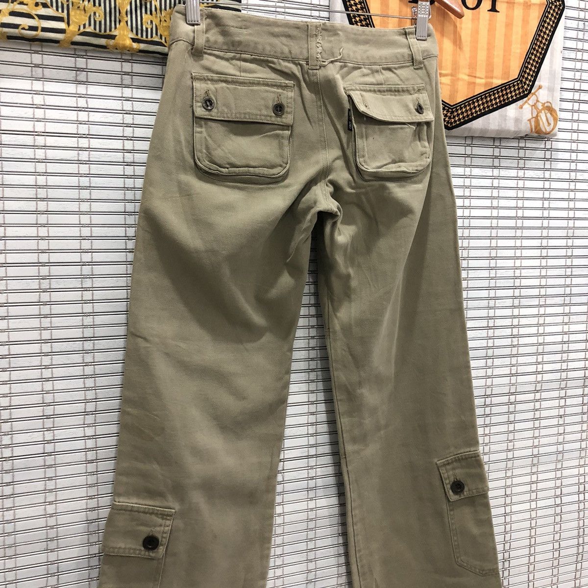 If Six Was Nine × Japanese Brand × Le Grande Bleu (L.G.B.) Kapital Style Tactical Cecil McBee Cargo Pants Size US 29 - 6 Thumbnail