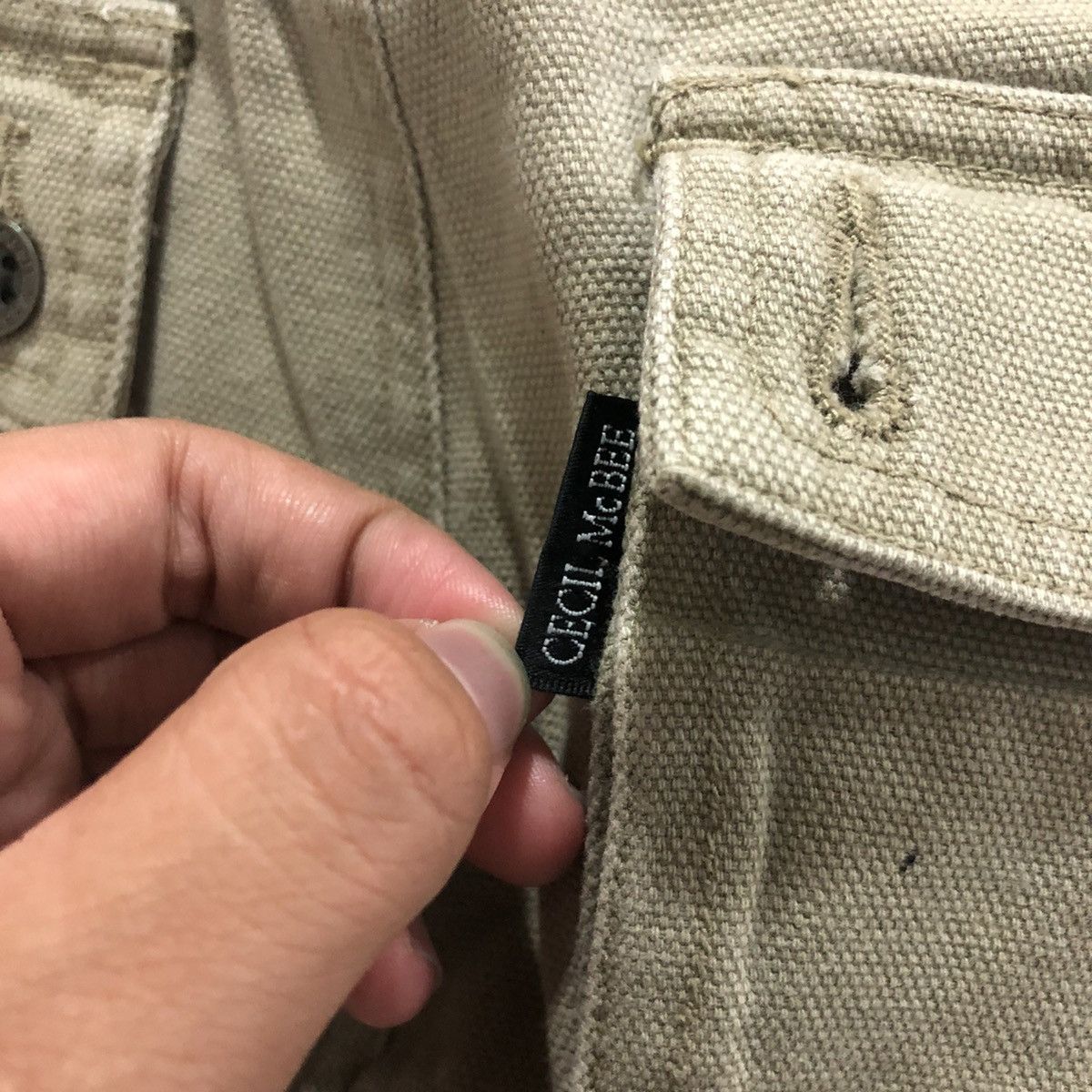 If Six Was Nine × Japanese Brand × Le Grande Bleu (L.G.B.) Kapital Style Tactical Cecil McBee Cargo Pants Size US 29 - 12 Thumbnail