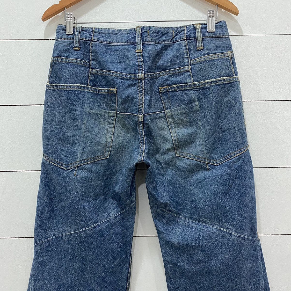CABANE de ZUCCa Cabane de Zucca Issey Miyake Denim Jeans Size US 30 / EU 46 - 10 Thumbnail