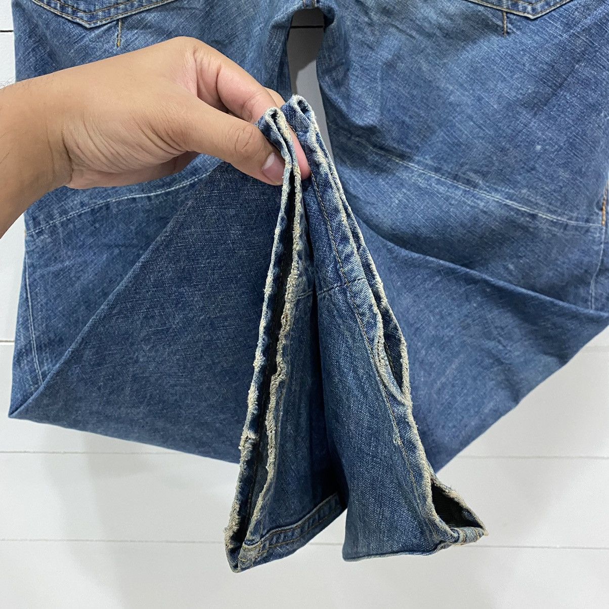 CABANE de ZUCCa Cabane de Zucca Issey Miyake Denim Jeans Size US 30 / EU 46 - 12 Thumbnail