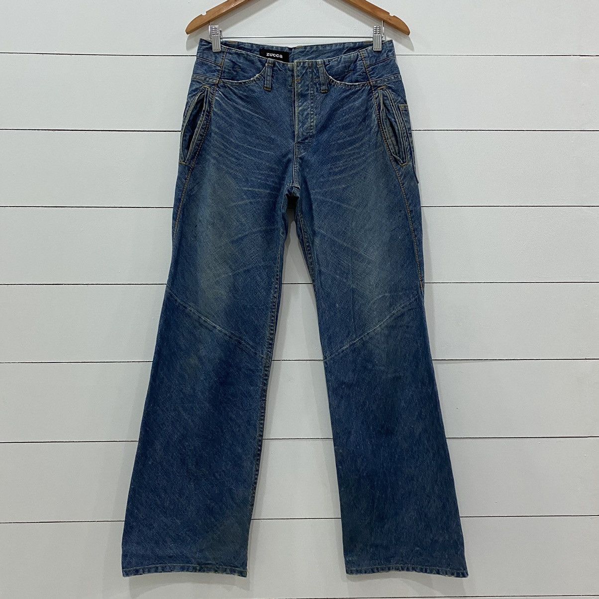 CABANE de ZUCCa Cabane de Zucca Issey Miyake Denim Jeans Size US 30 / EU 46 - 1 Thumbnail